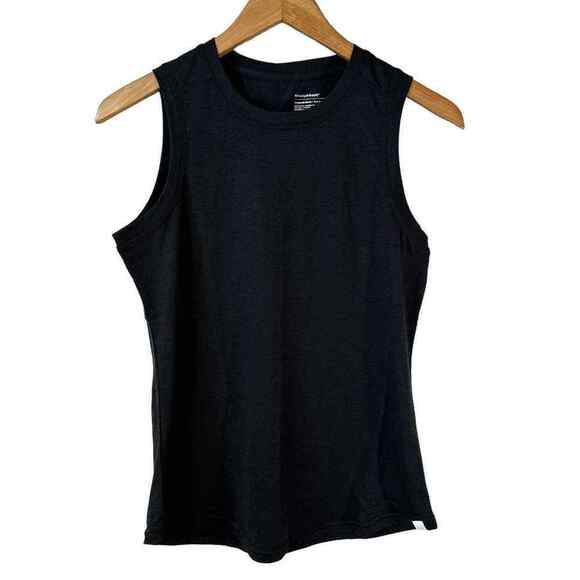 Tank Top Bl;ack lightweight silky butter soft sleeveless Ministry of Supply XXS - Picture 6 of 7